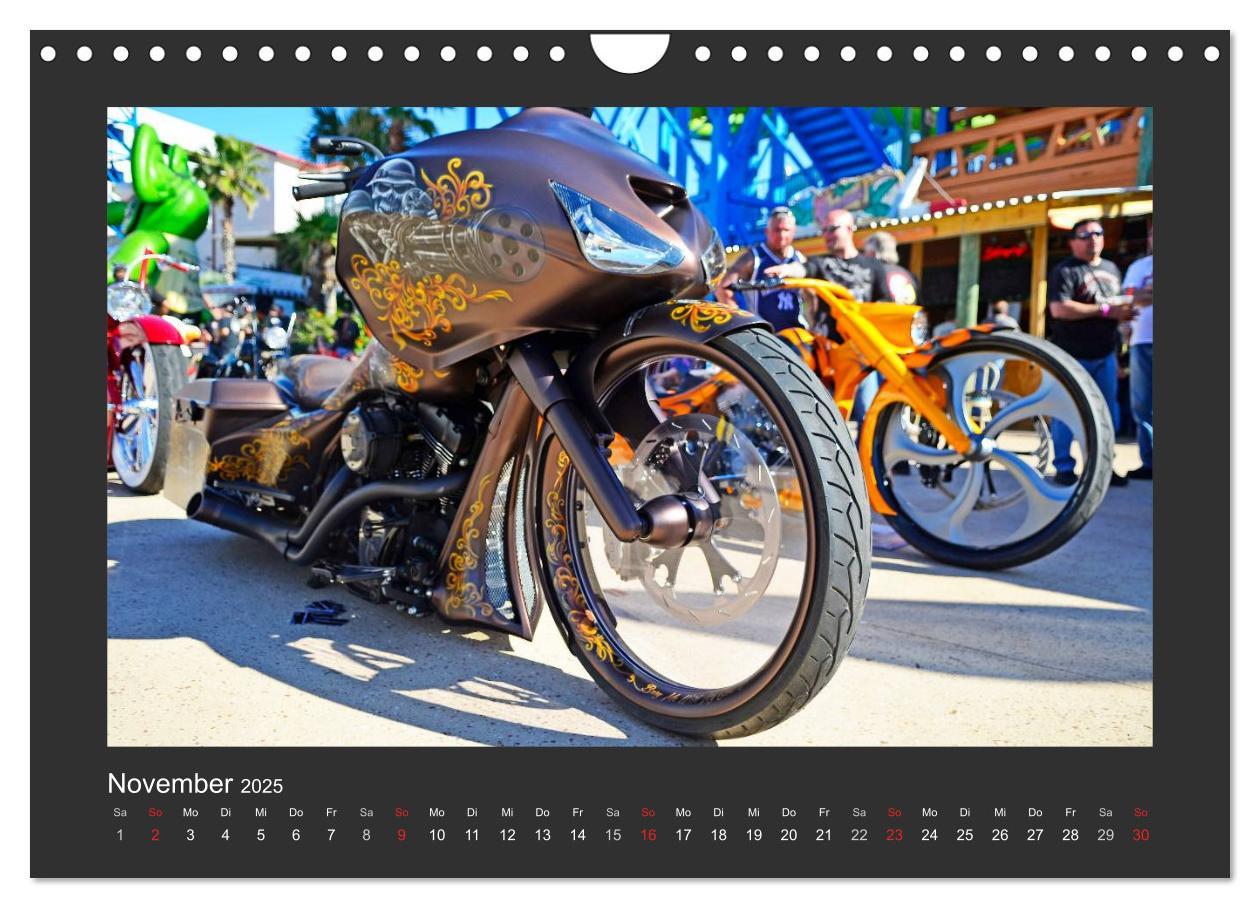 Bild: 9783435788743 | BEST OF HARLEY-DAVIDSON BAGGER-STYLE (Wandkalender 2025 DIN A4...