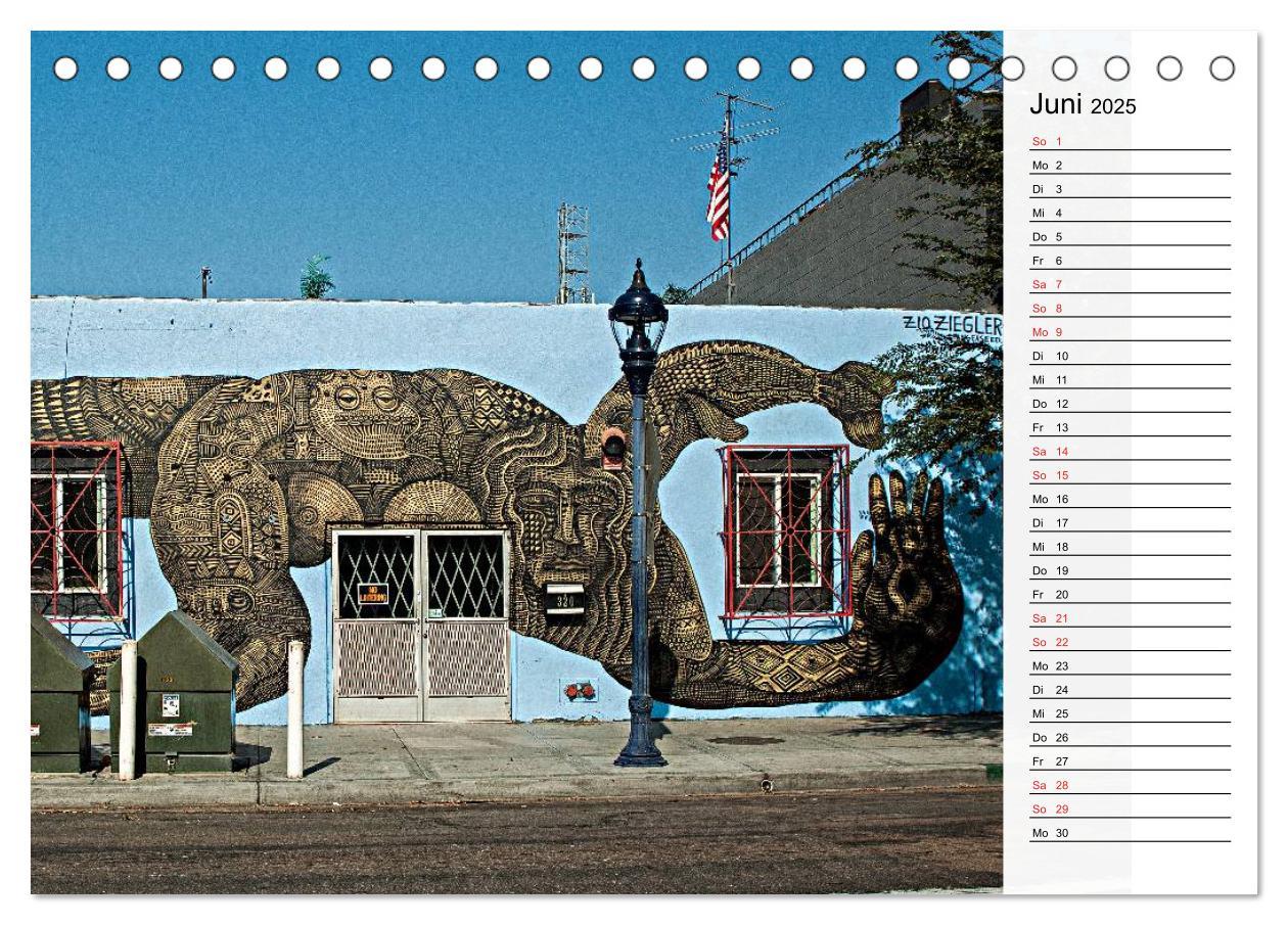 Bild: 9783435520503 | San Diego (Tischkalender 2025 DIN A5 quer), CALVENDO Monatskalender