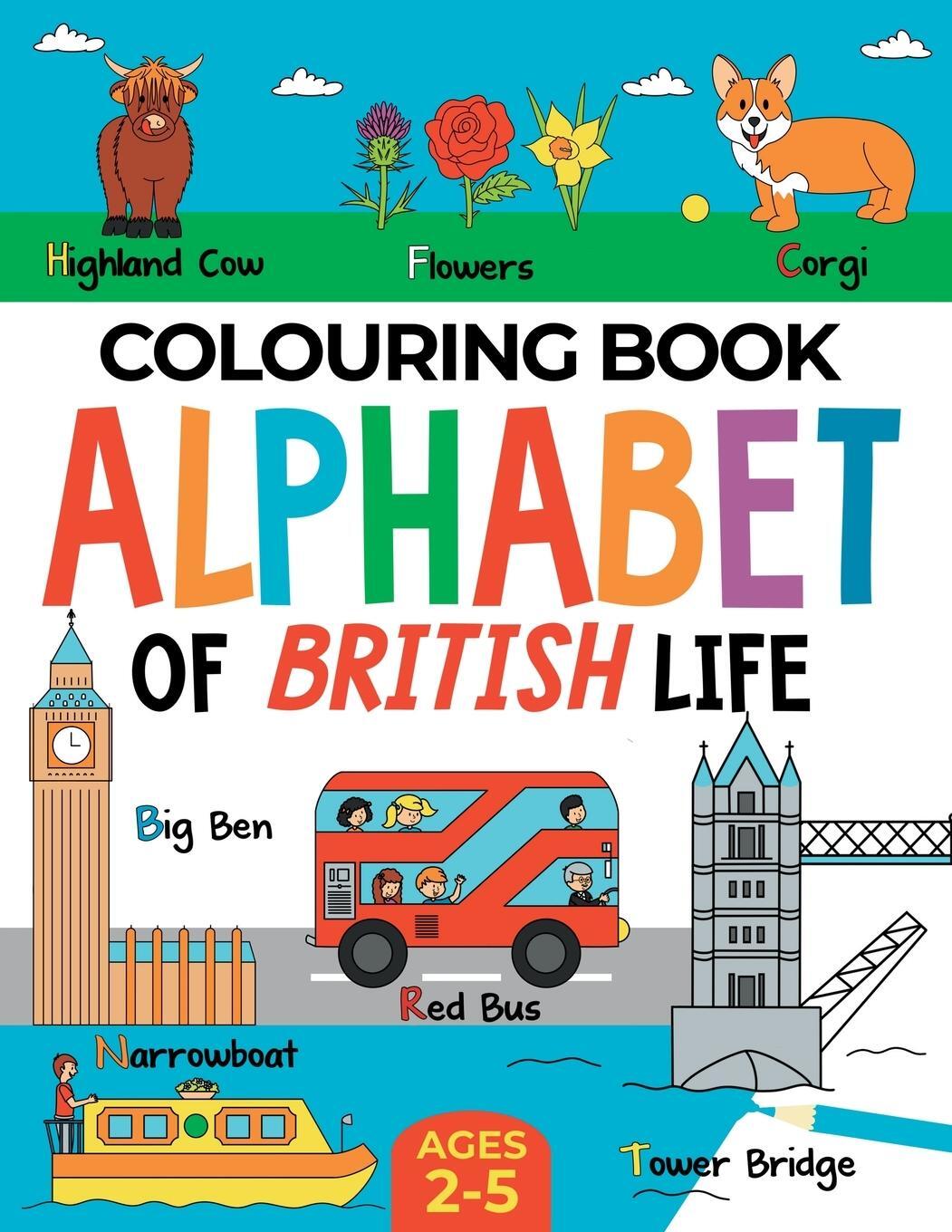 Cover: 9781915454119 | British Colouring Book for Children | Fairywren Publishing | Buch