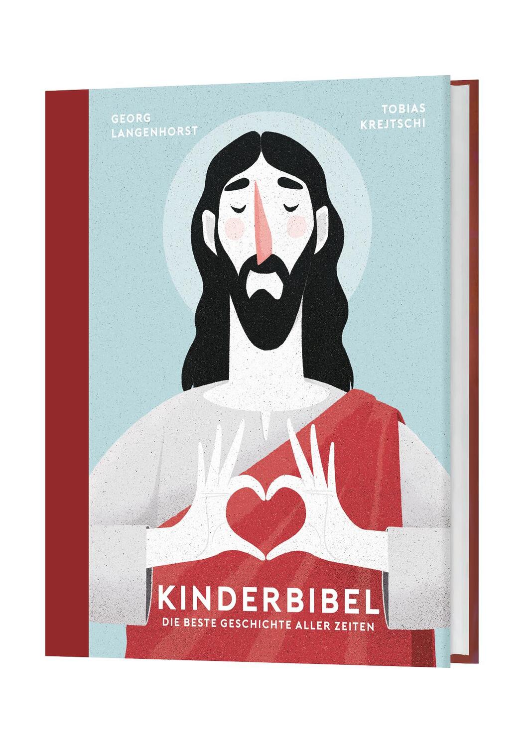 Cover: 9783460245129 | Kinderbibel | Die beste Geschichte aller Zeiten | Georg Langenhorst