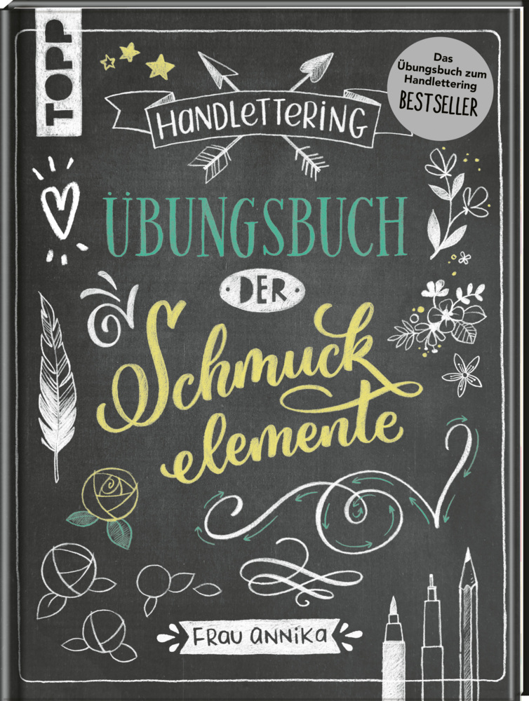 Cover: 9783772447426 | Handlettering. Übungsbuch der Schmuckelemente | (Sauerborn | Buch