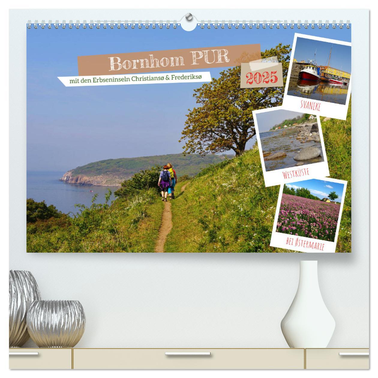 Cover: 9783435686780 | Bornholm Pur (hochwertiger Premium Wandkalender 2025 DIN A2 quer),...