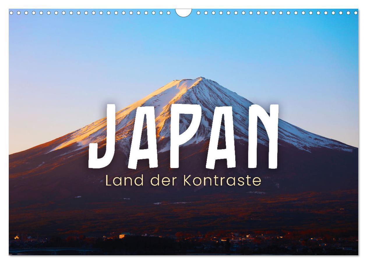 Cover: 9783675628076 | Japan - Land der Kontraste (Wandkalender 2024 DIN A3 quer),...