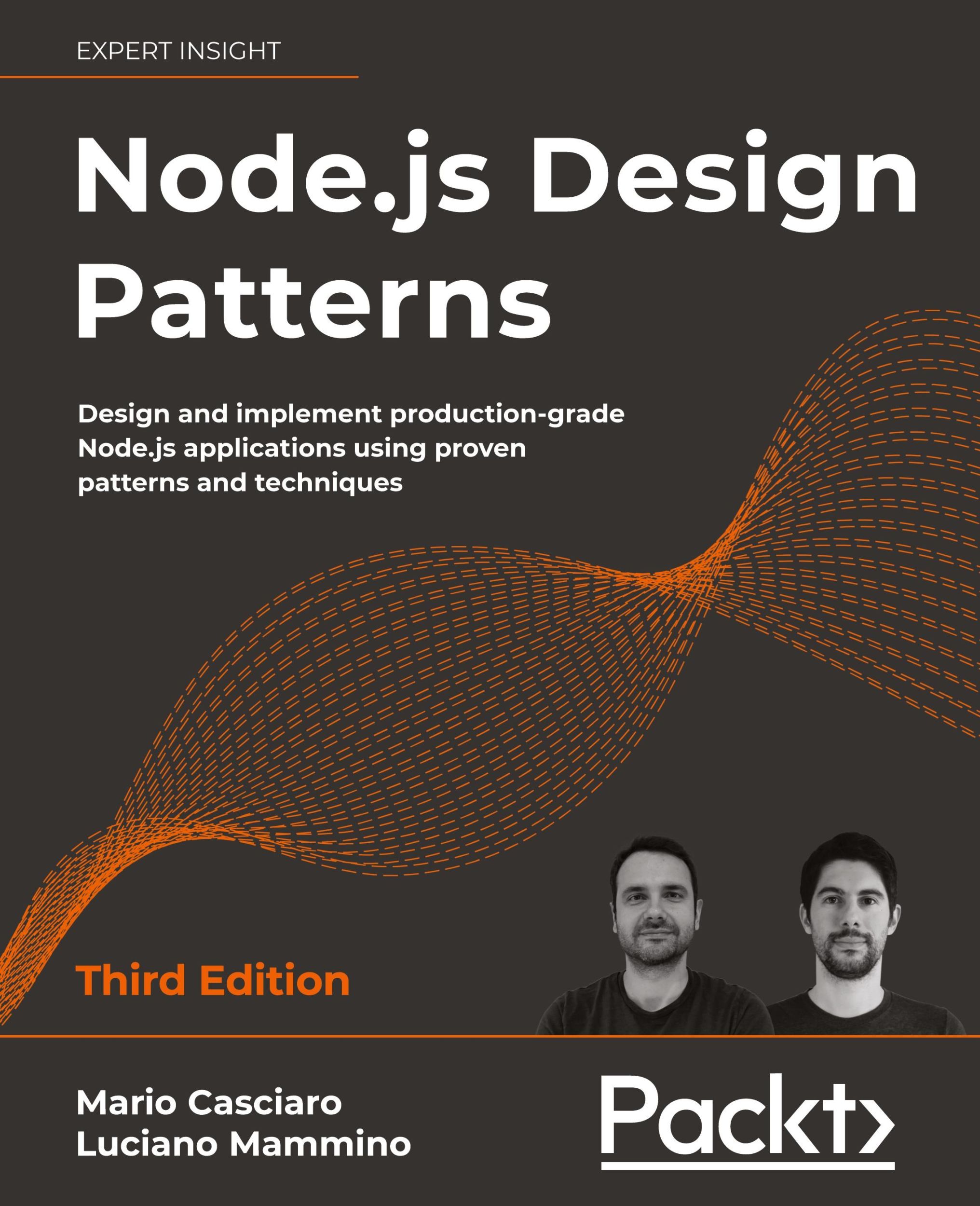 Cover: 9781839214110 | Node.js Design Patterns - Third edition | Mario Casciaro (u. a.)