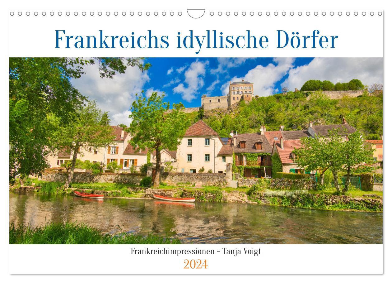 Cover: 9783675783256 | Frankreichs idyllische Dörfer (Wandkalender 2024 DIN A3 quer),...