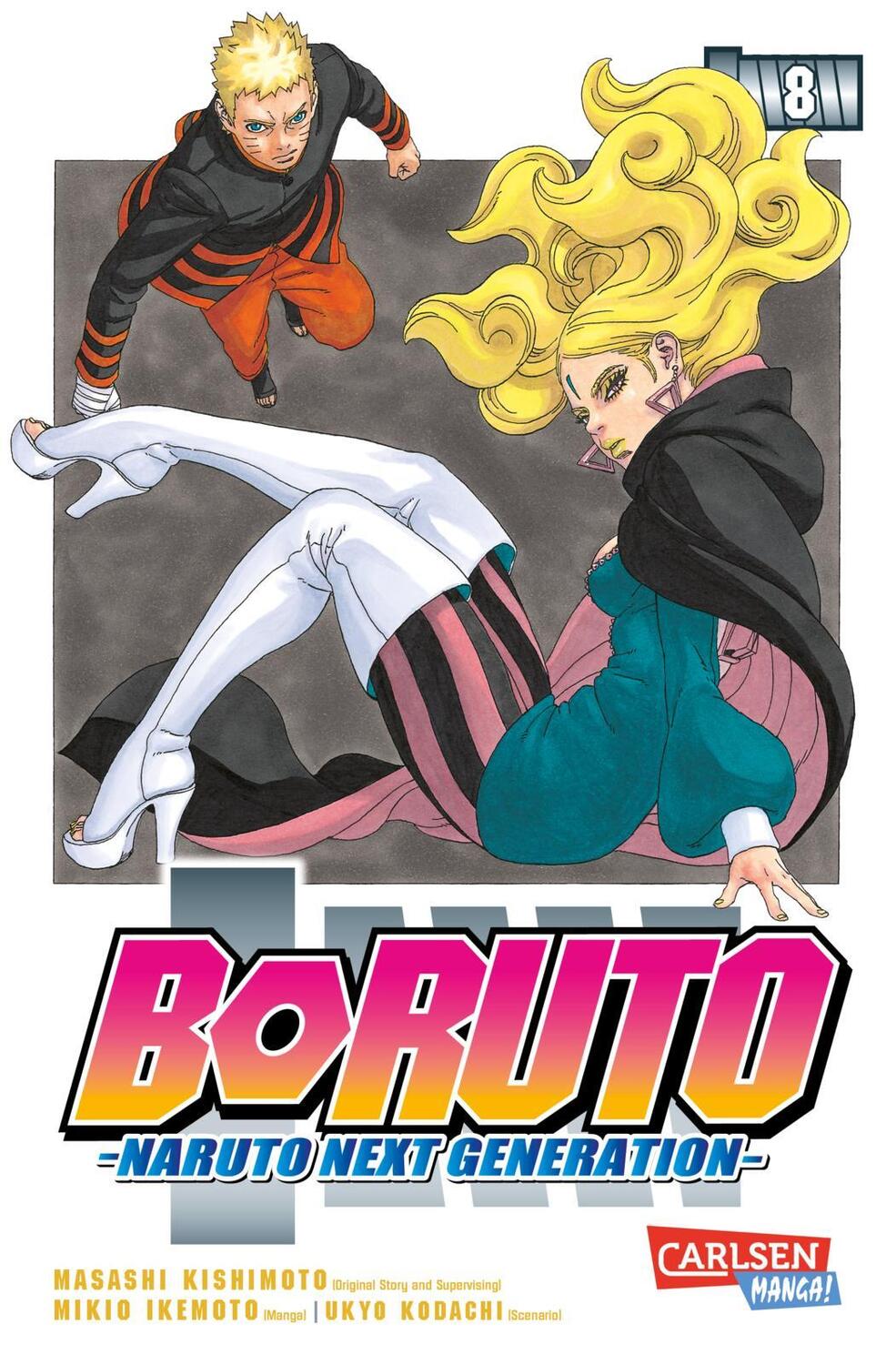 Cover: 9783551775597 | Boruto - Naruto the next Generation 8 | Masashi Kishimoto (u. a.)