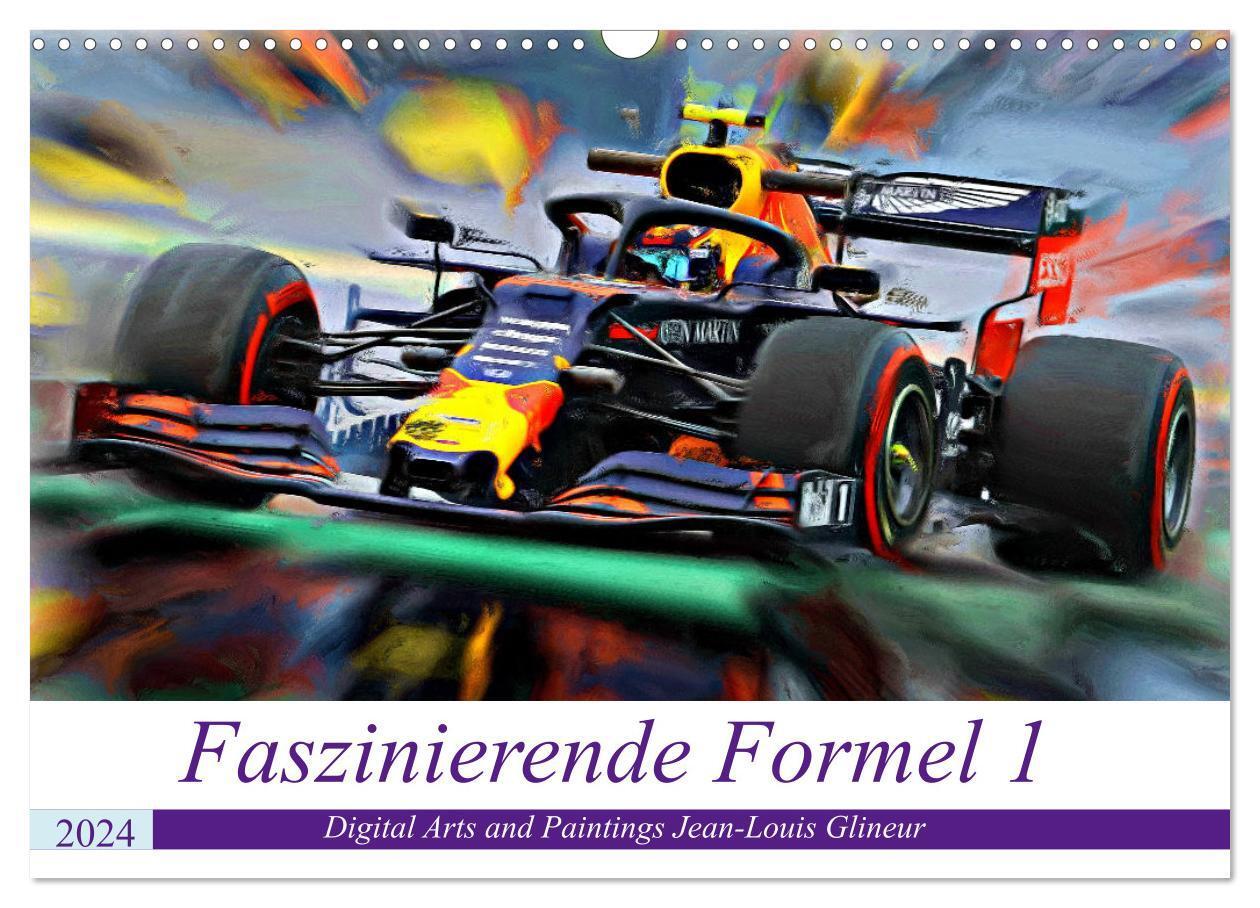 Cover: 9783383018350 | Faszinierende Formel 1 (Wandkalender 2024 DIN A3 quer), CALVENDO...