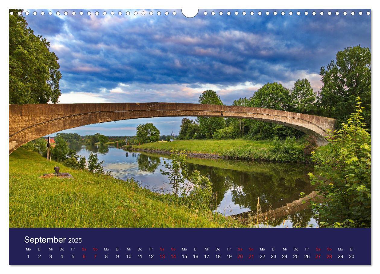 Bild: 9783457160206 | Weser-Impressionen (Wandkalender 2025 DIN A3 quer), CALVENDO...