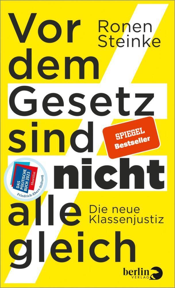 Cover: 9783827014153 | Vor dem Gesetz sind nicht alle gleich | Ronen Steinke | Buch | 272 S.