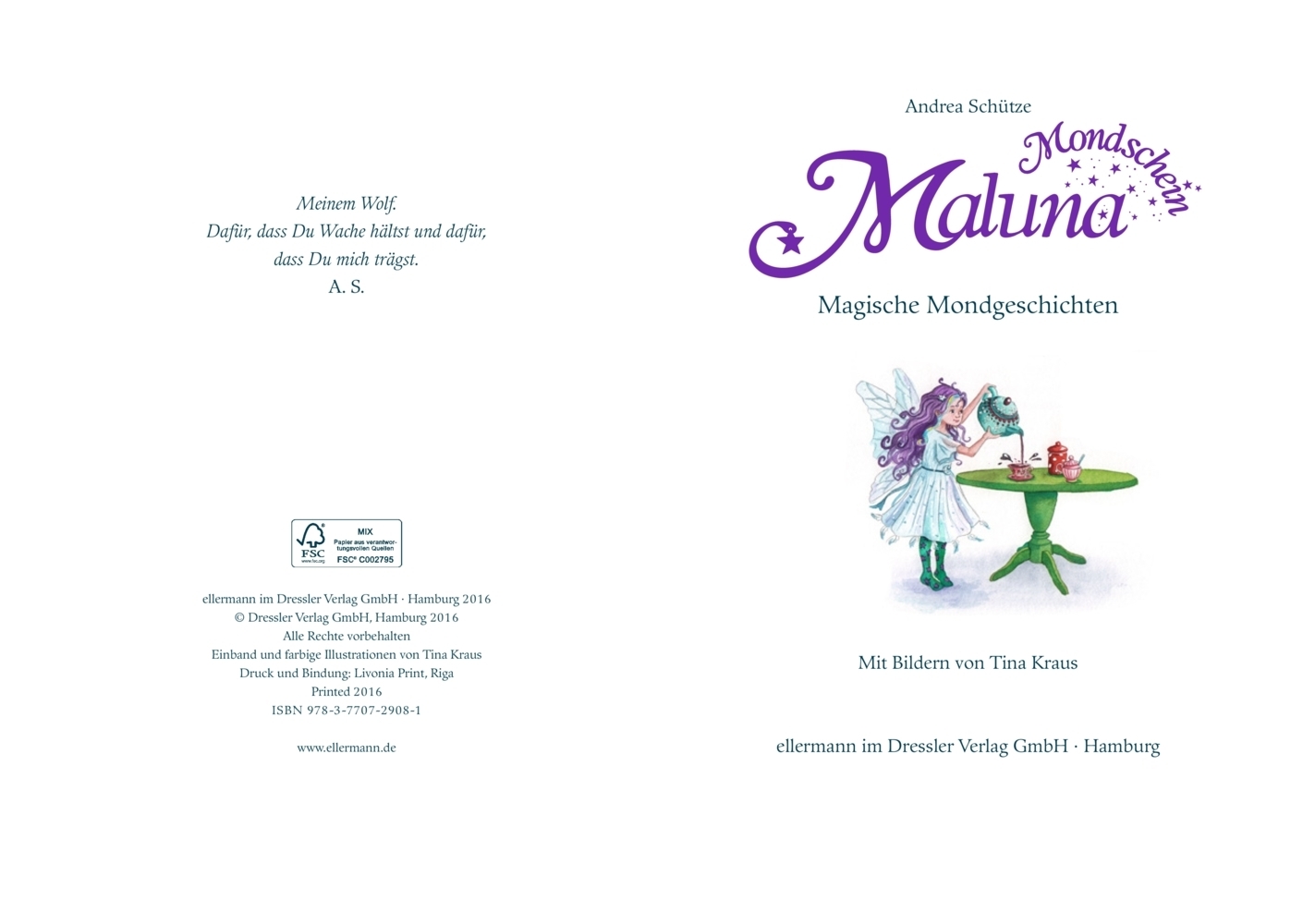 Bild: 9783770729081 | Maluna Mondschein. Magische Mondgeschichten | Andrea Schütze | Buch