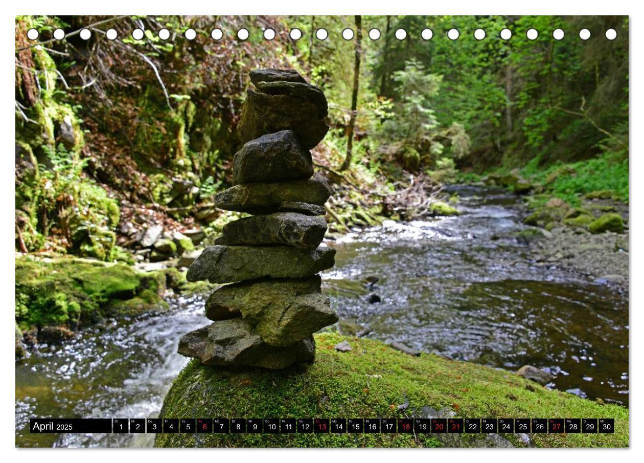 Bild: 9783435674930 | Romantischer Schwarzwald (Tischkalender 2025 DIN A5 quer), CALVENDO...