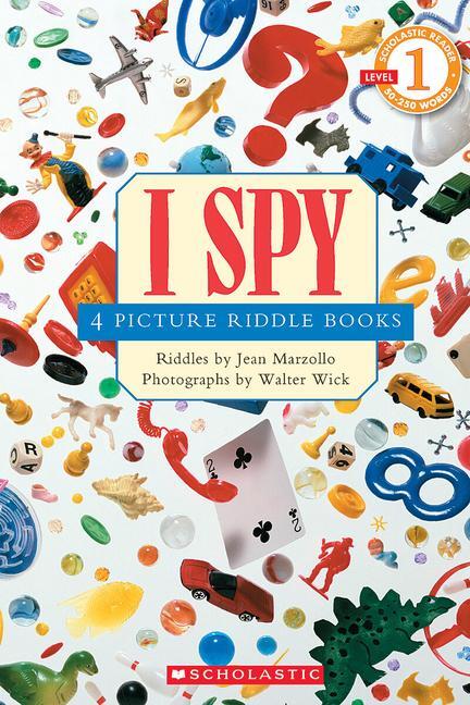 Cover: 9780439763097 | I Spy: 4 Picture Riddle Books (Scholastic Reader, Level 1) | Marzollo