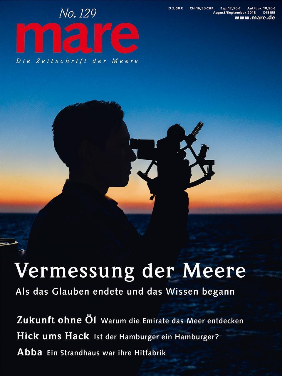 Cover: 9783866484184 | mare 129 - Vermessung der Meere | Taschenbuch | 130 S. | Deutsch