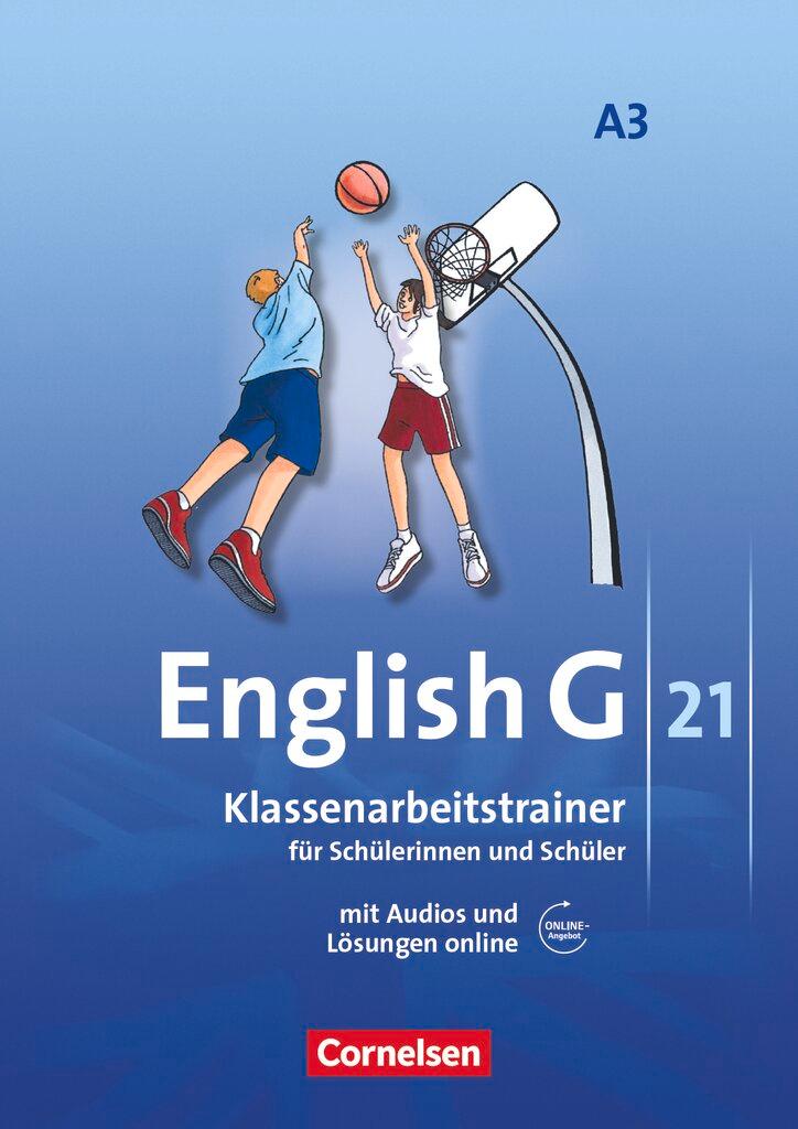 Cover: 9783060321582 | English G 21. Ausgabe A 3. Klassenarbeitstrainer mit Audios und...