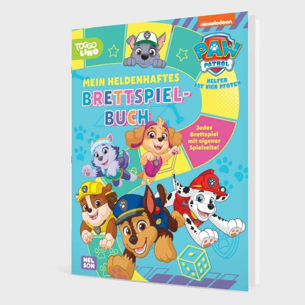 Bild: 9783845126883 | PAW Patrol Mitmachbuch: Mein heldenhaftes Brettspielbuch | Taschenbuch