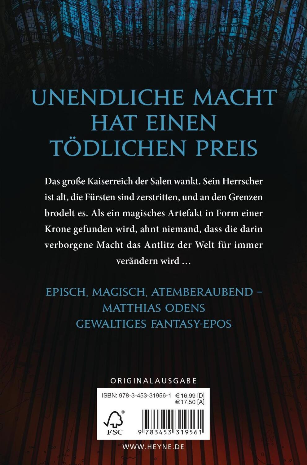 Bild: 9783453319561 | Die Krone der Elemente | Matthias Oden | Taschenbuch | Deutsch | 2018