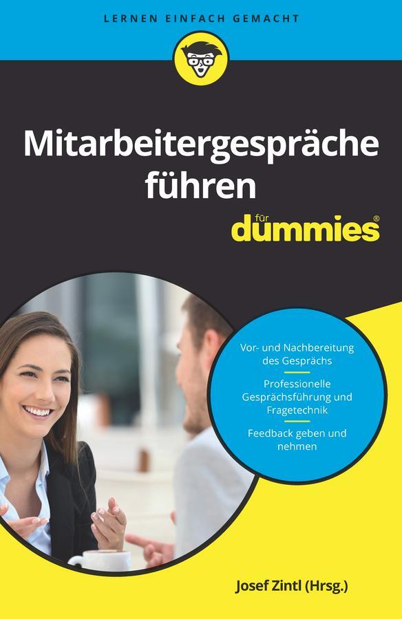 Cover: 9783527715107 | Mitarbeitergespräche führen für Dummies | Josef Zintl (u. a.) | Buch