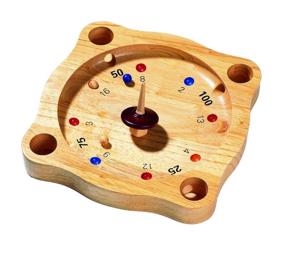Cover: 4013594090513 | Tiroler Roulette Spiel | 21,5 x 21,5 x 2,9 cm, Holz, per Stück | Spiel
