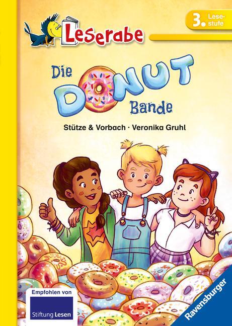 Cover: 9783473361489 | Die Donut-Bande - Leserabe 3. Klasse - Erstlesebuch für Kinder ab 8...