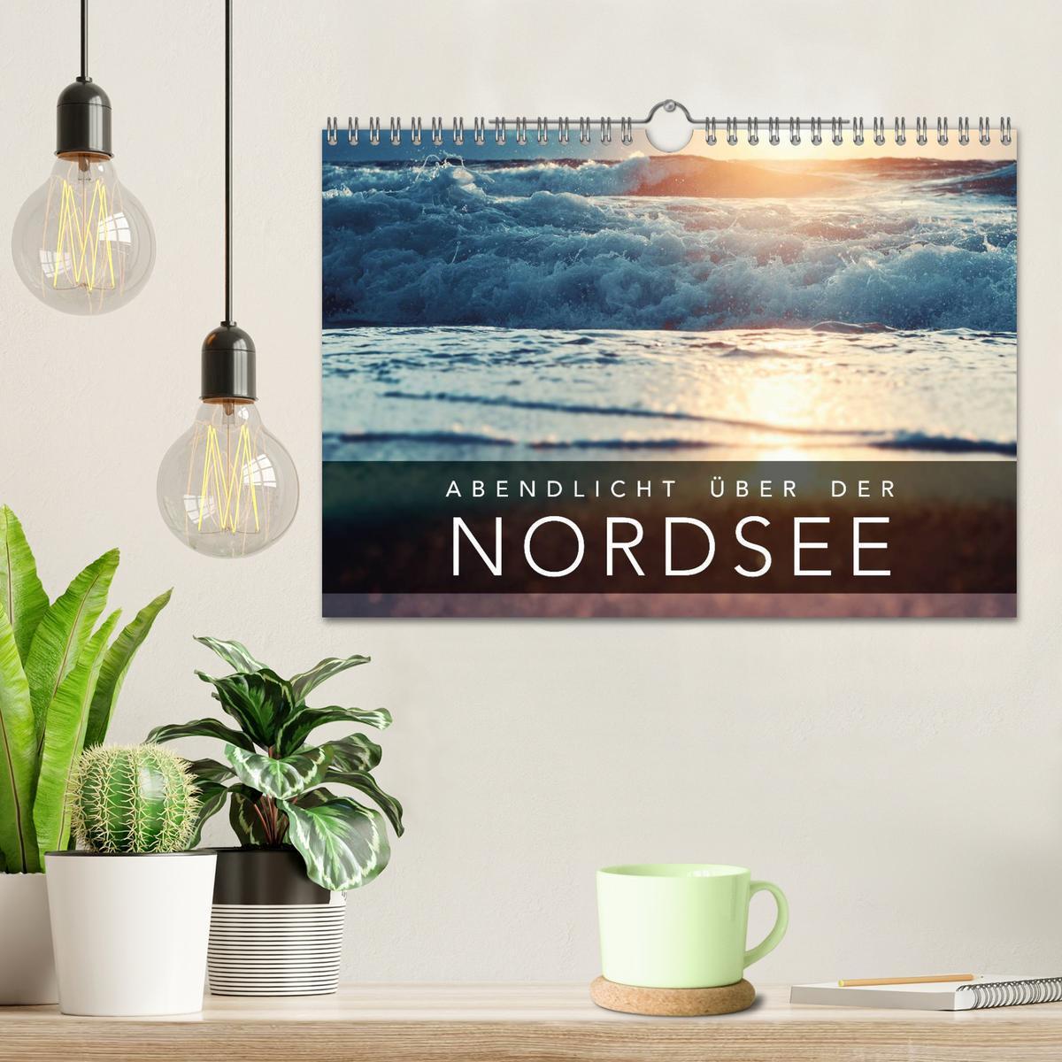 Bild: 9783435489916 | Abendlicht über der Nordsee (Wandkalender 2025 DIN A4 quer),...