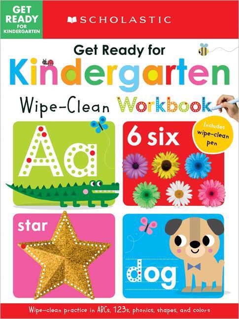 Cover: 9781338715934 | Get Ready for Kindergarten Wipe-Clean Workbook: Scholastic Early...