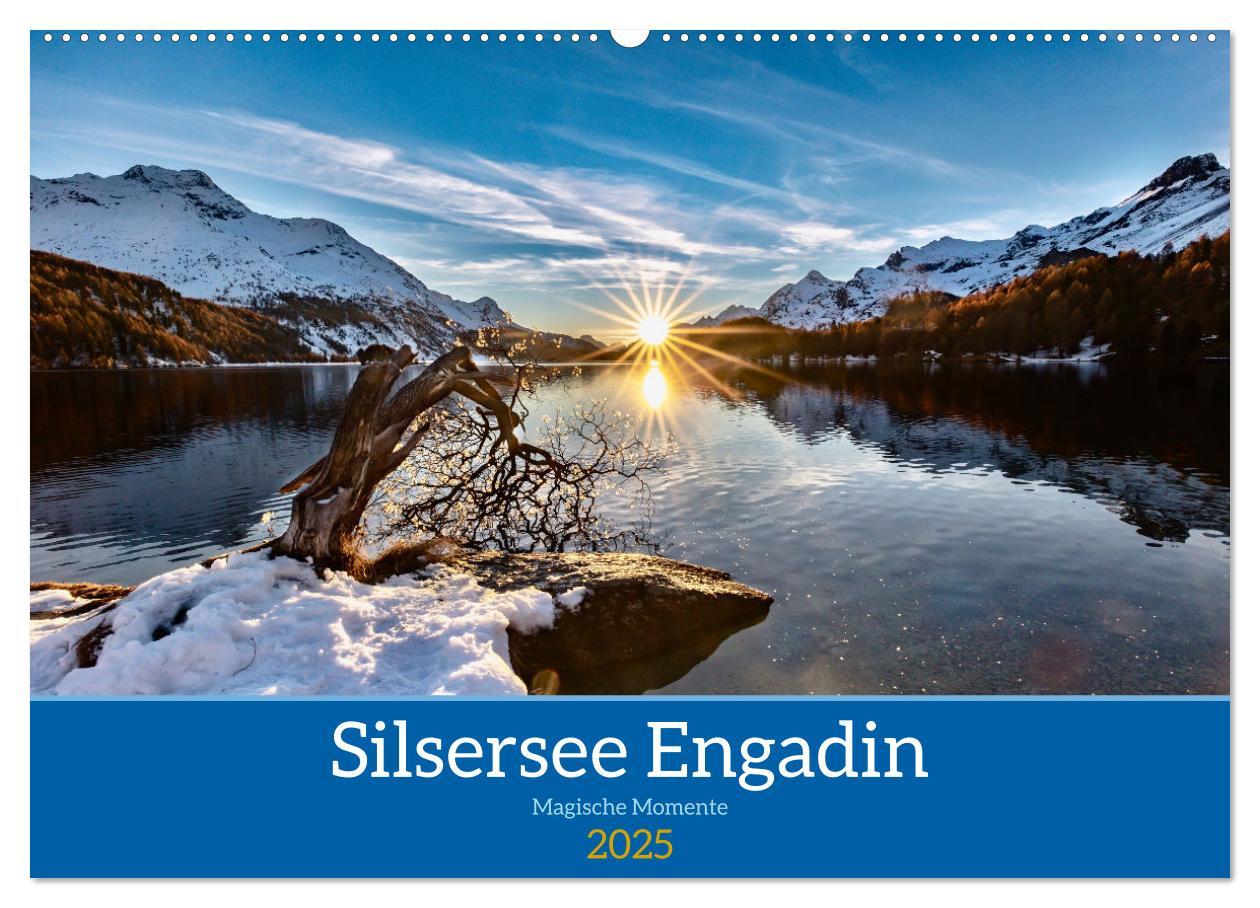 Cover: 9783383912238 | Silsersee Engadin (Wandkalender 2025 DIN A2 quer), CALVENDO...