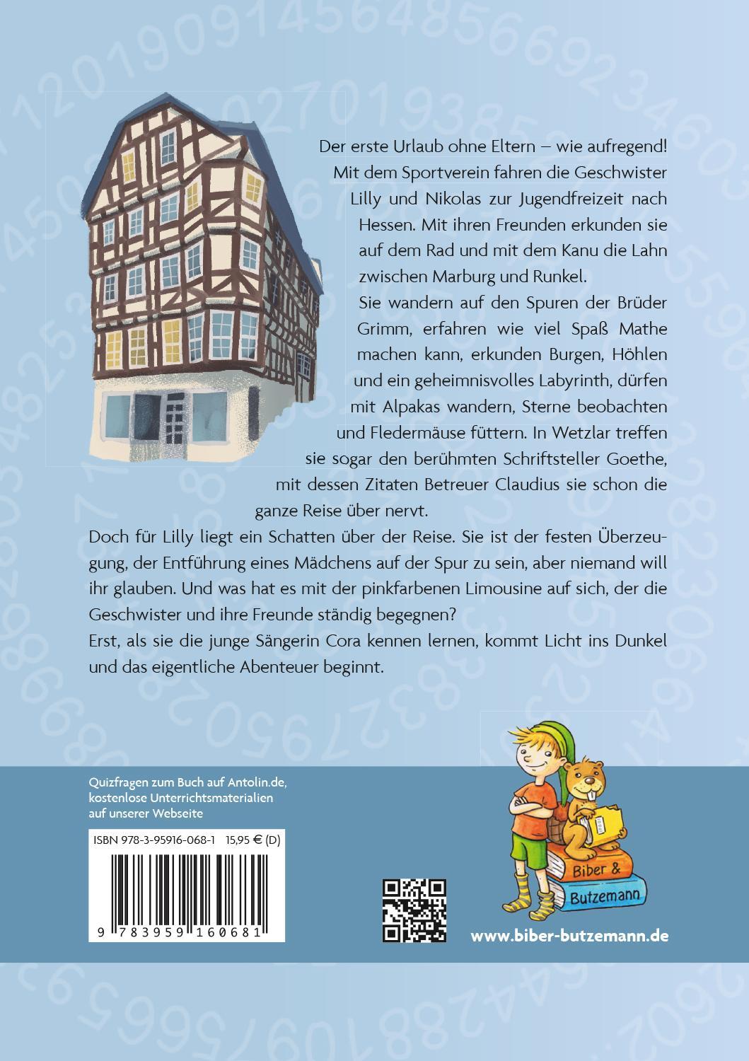 Rückseite: 9783959160681 | Filmreife Ferien an der Lahn - Lilly und Nikolas in Mittelhessen