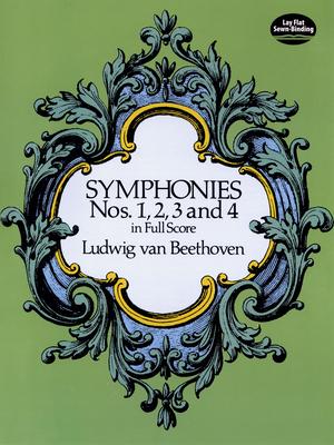 Cover: 9780486260334 | Symphonies Nos. 1, 2, 3 And 4 | Ludwig van Beethoven | Taschenbuch