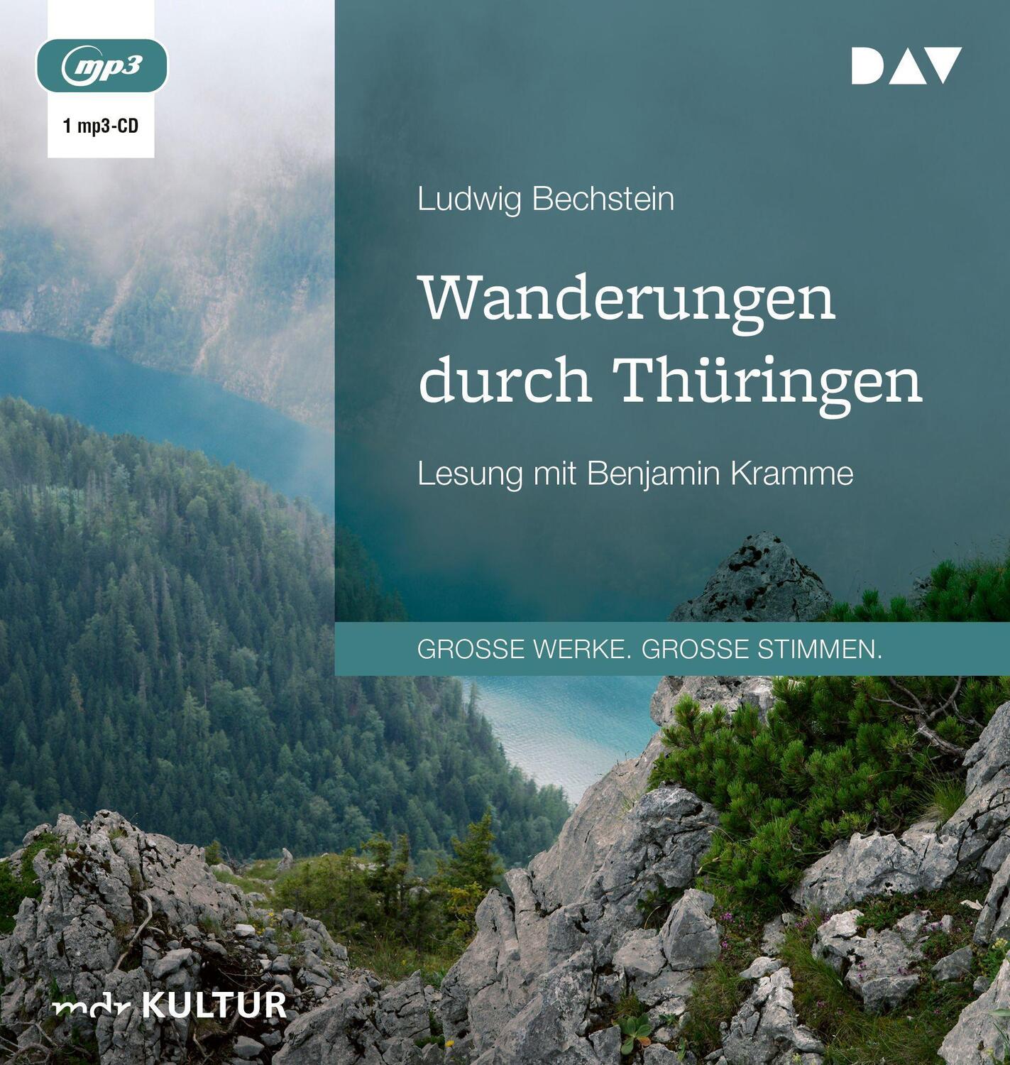 Cover: 9783742425386 | Wanderungen durch Thüringen | Lesung mit Benjamin Kramme | Bechstein