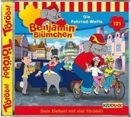 Cover: 4001504255213 | Folge 121:Die Fahrrad-Wette | Benjamin Blümchen | Audio-CD | 2012