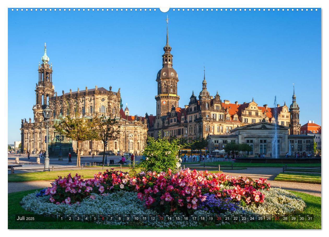 Bild: 9783435712434 | Dresden, ein Jahr an der Elbe (Wandkalender 2025 DIN A2 quer),...