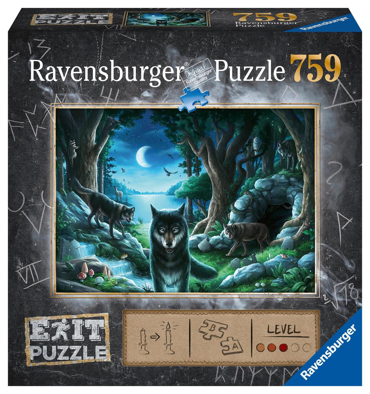 Cover: 4005556150281 | Exit 7: Das Wolfsrudel - Puzzle 759 Teile | Puzzle meets Mystery