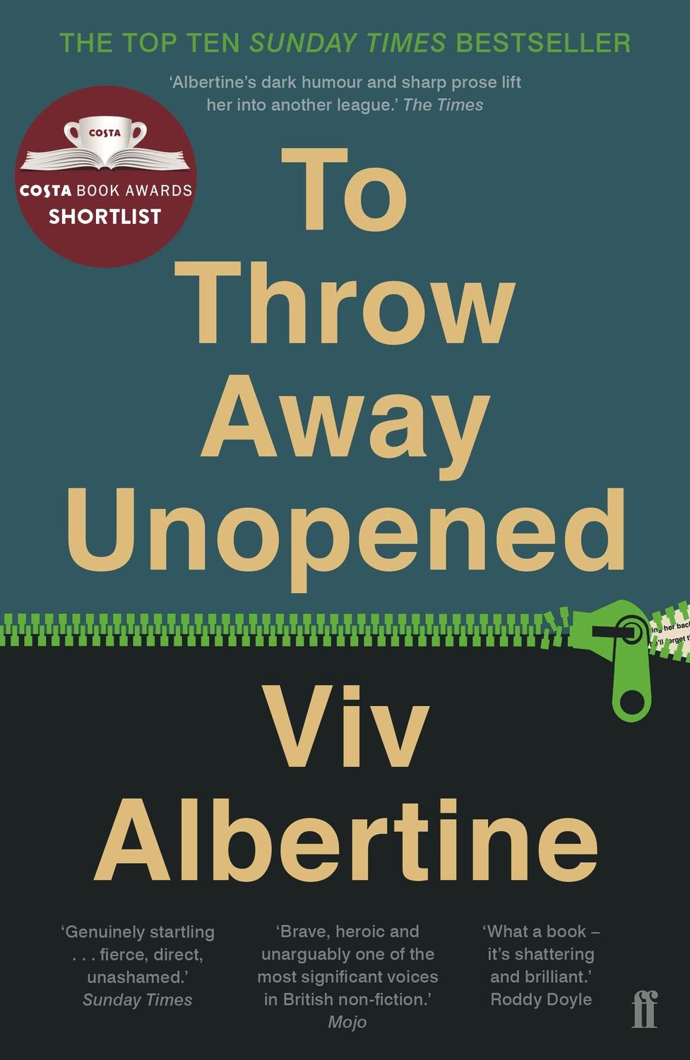 Cover: 9780571326228 | To Throw Away Unopened | Viv Albertine | Taschenbuch | 295 S. | 2019
