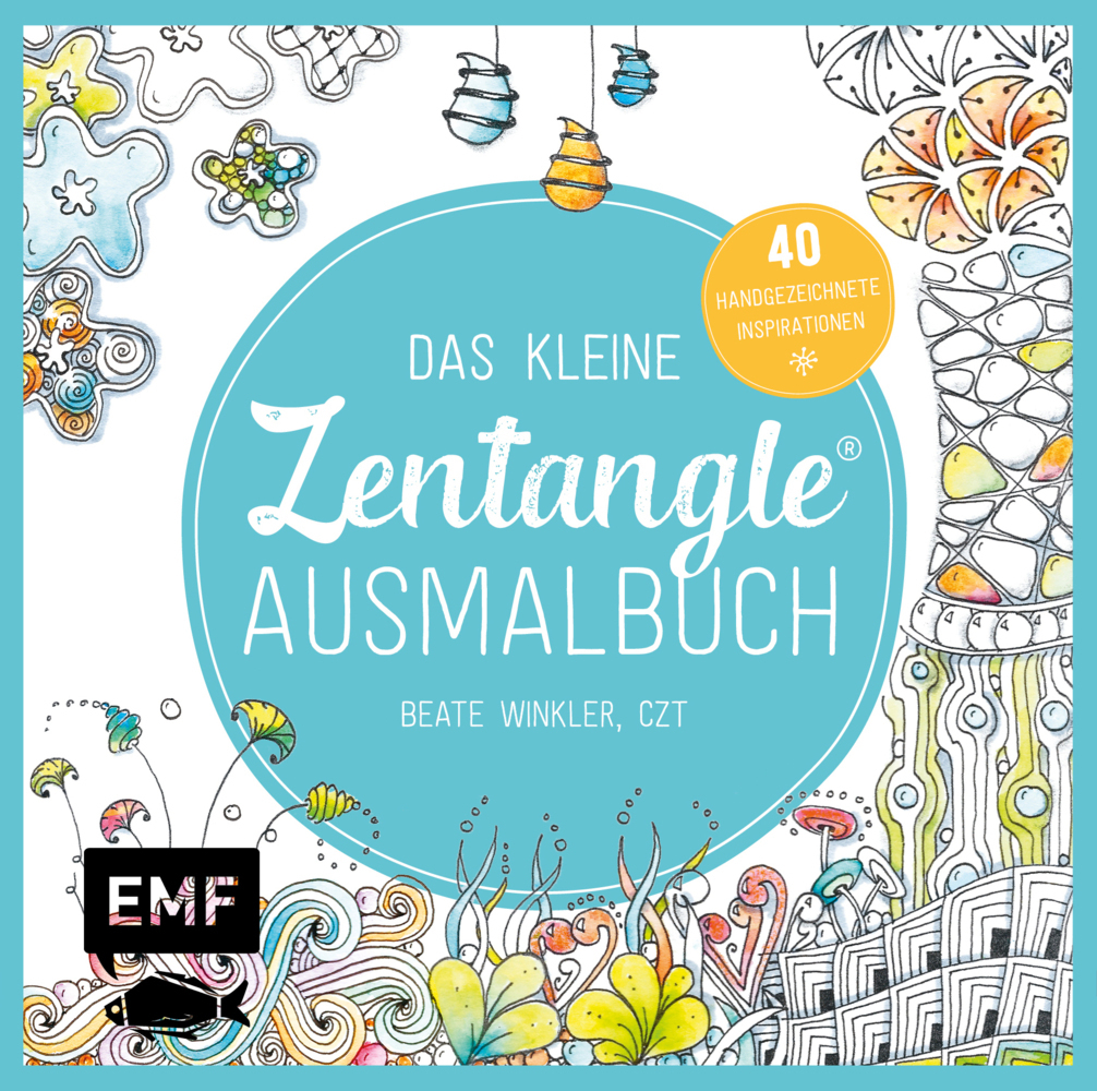 Cover: 9783863556211 | Das kleine Zentangle-Ausmalbuch | Beate Winkler | Taschenbuch | 80 S.