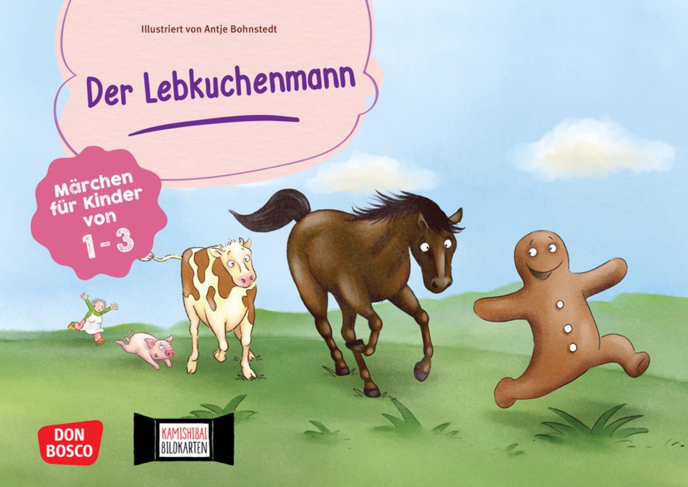 Cover: 4260694922668 | Der Lebkuchenmann. Kamishibai Bildkartenset | Antje Bohnstedt | Stück