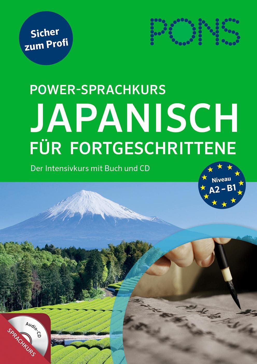 Cover: 9783125621343 | PONS Power-Sprachkurs Japanisch für Fortgeschrittene | Taschenbuch