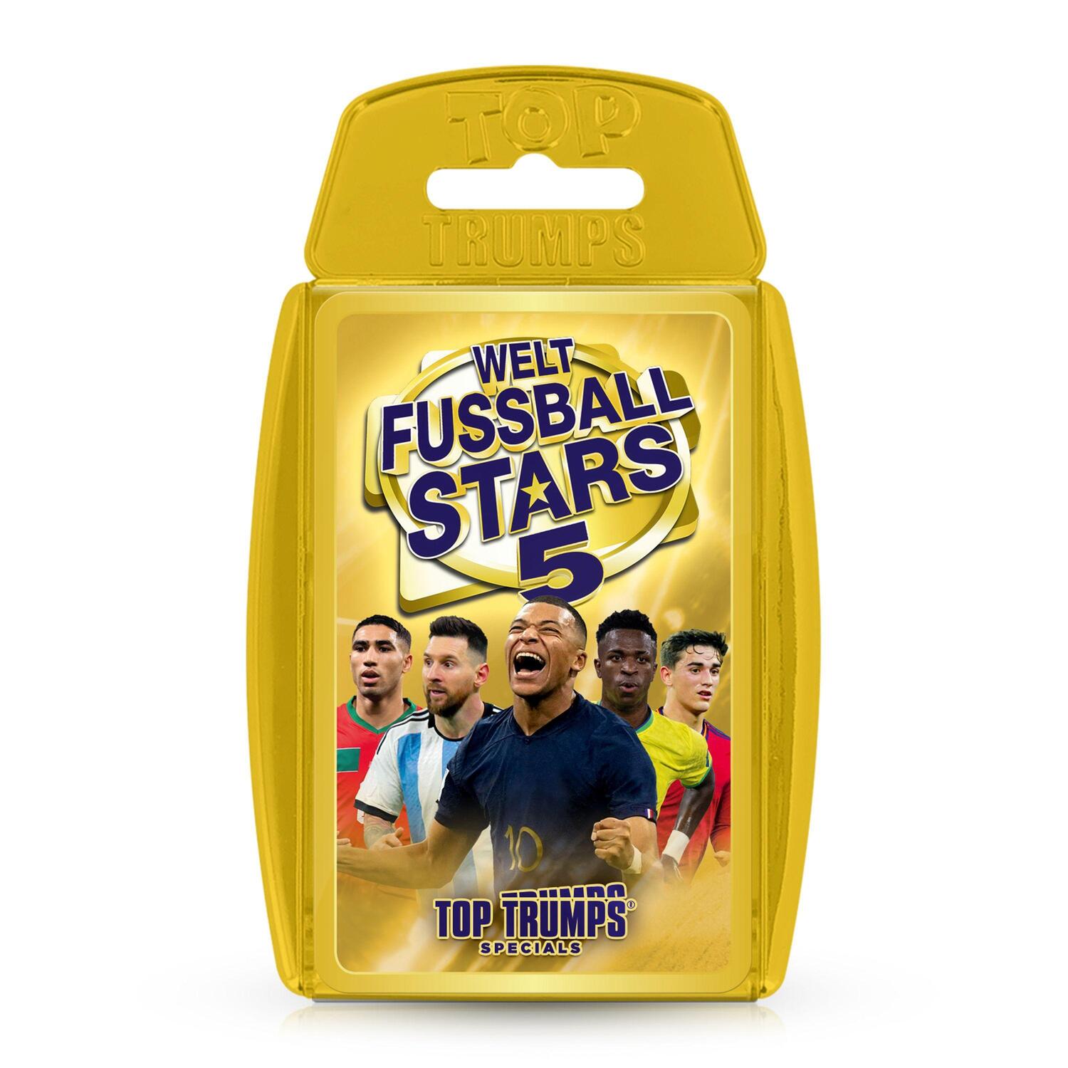 Cover: 4035576049135 | Top Trumps Weltfussball Stars 5 | Spiel | Deutsch | 2023