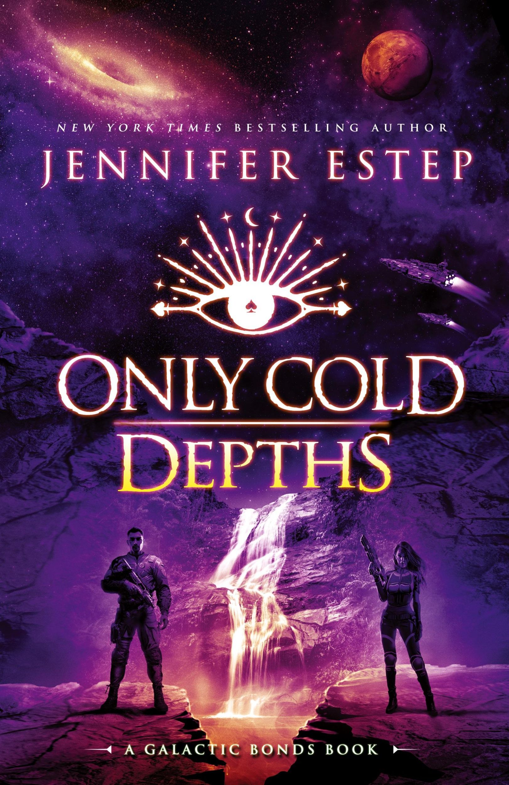 Cover: 9781950076451 | Only Cold Depths | A Galactic Bonds book | Jennifer Estep | Buch