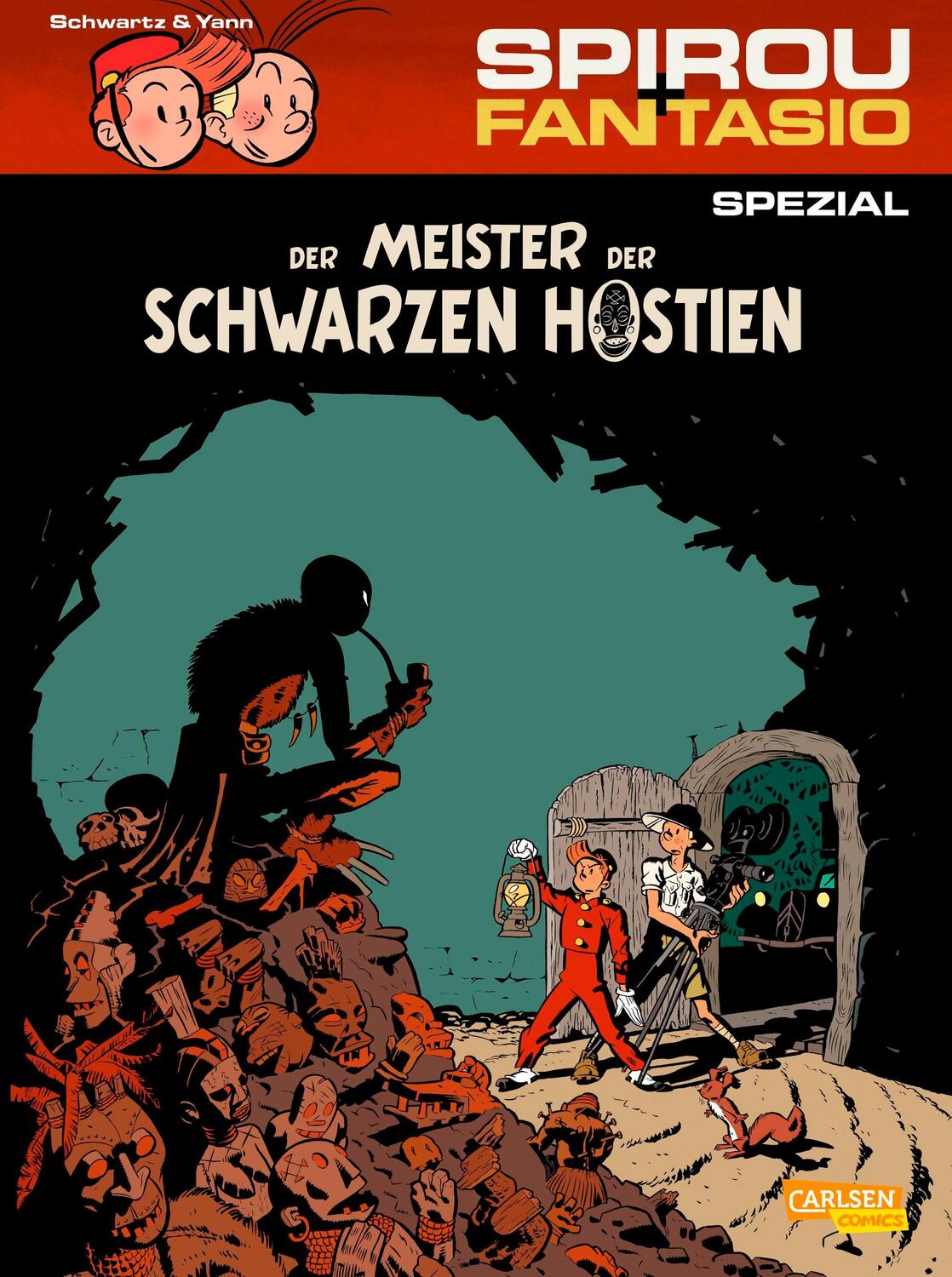 Cover: 9783551776228 | Spirou & Fantasio Spezial 22: Der Meister der schwarzen Hostien | Yann