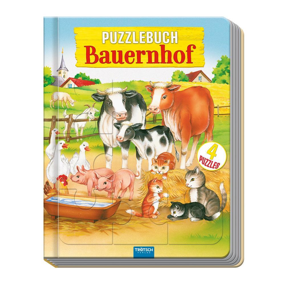 Cover: 9783988020765 | Trötsch Puzzlebuch Bauernhof | Buch | 10 S. | Deutsch | 2023