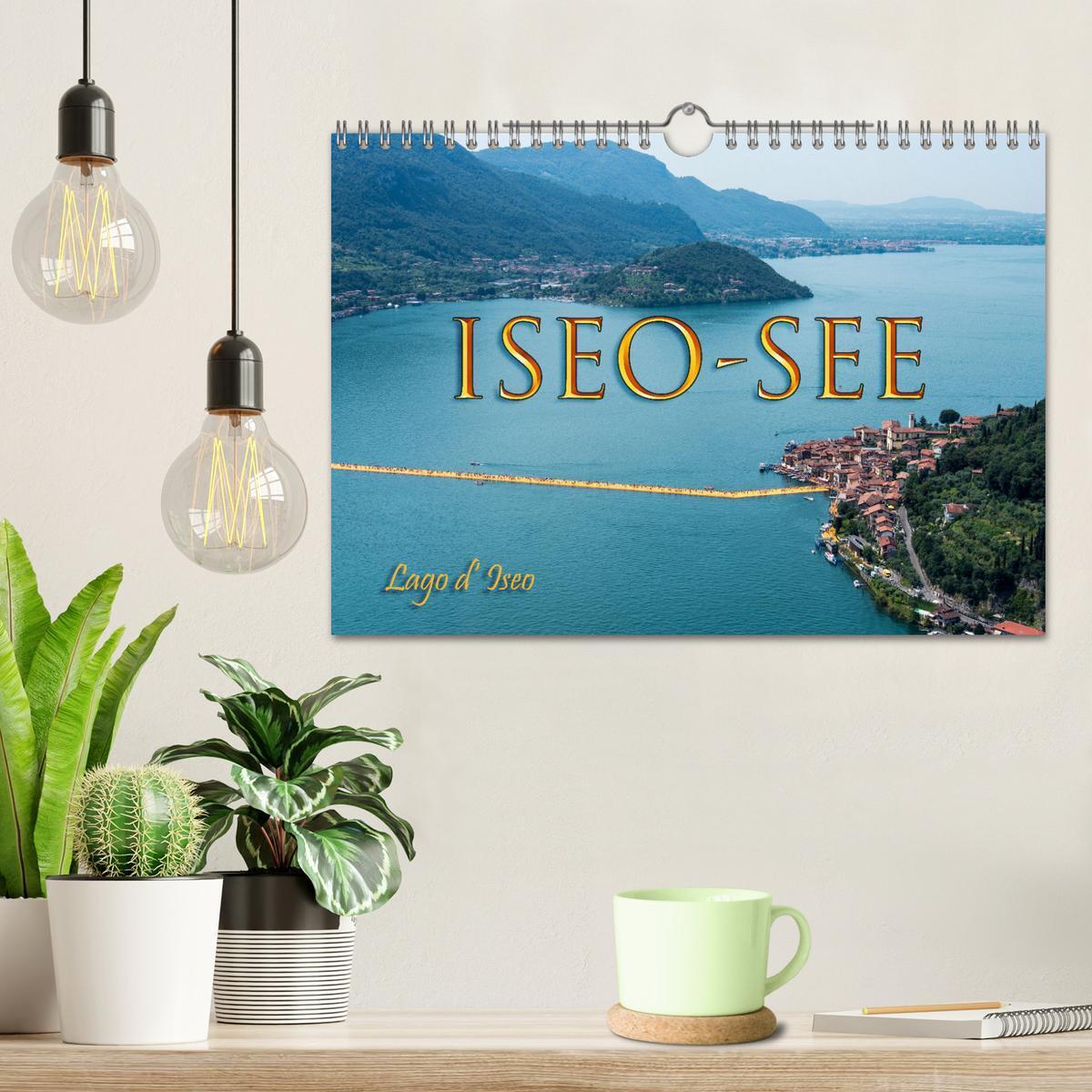 Bild: 9783435049264 | Iseo-See (Wandkalender 2025 DIN A4 quer), CALVENDO Monatskalender