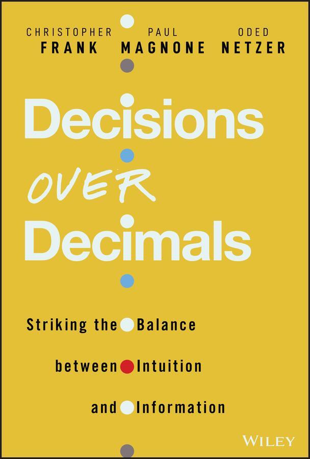 Cover: 9781119898481 | Decisions Over Decimals | Christopher J Frank (u. a.) | Buch | 256 S.