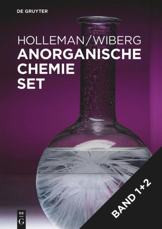 Cover: 9783110518542 | Anorganische Chemie 1 und 2 [Set Band 1+2] | Arnold F Holleman | Buch