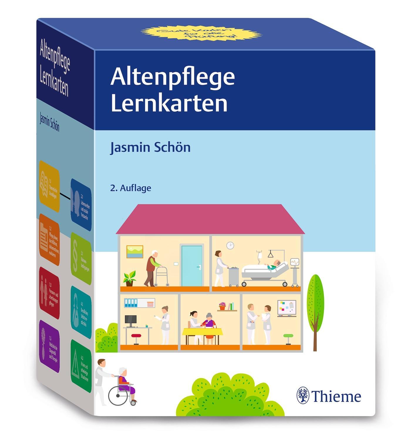 Cover: 9783131737724 | Altenpflege Lernkarten | Jasmin Schön | Box | Lernkarten | 468 S.