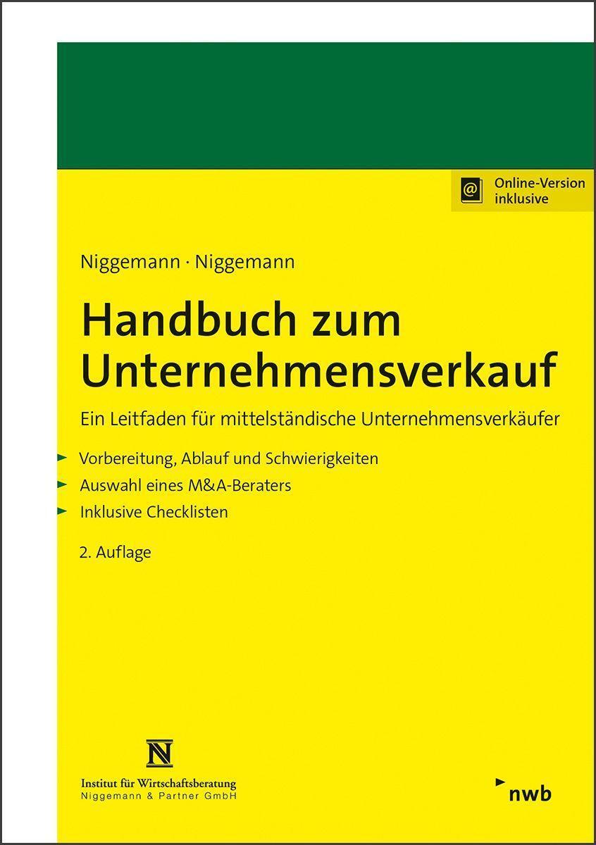 Cover: 9783482681929 | Handbuch zum Unternehmensverkauf | Britt Niggemann (u. a.) | Bundle
