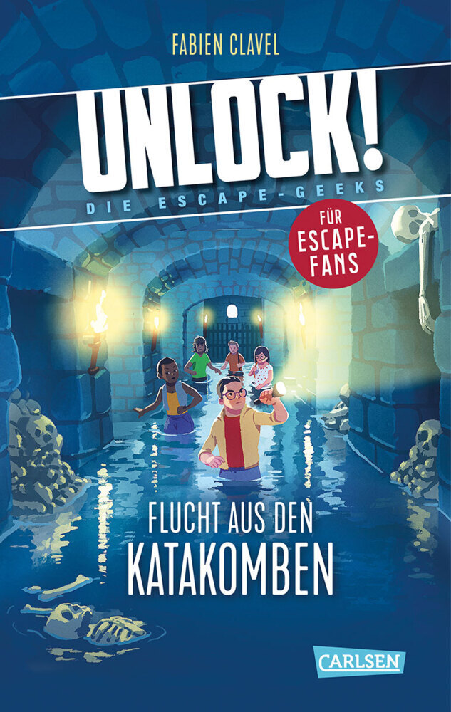 Cover: 9783551320315 | Unlock! 1: Flucht aus den Katakomben | Fabien Clavel | Taschenbuch