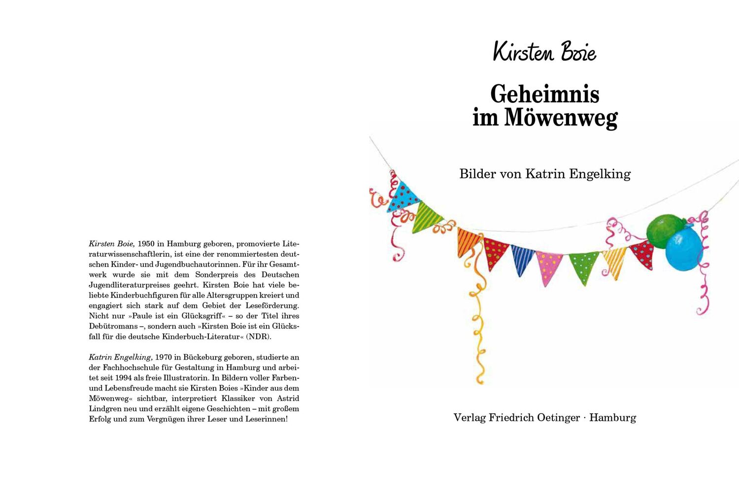 Bild: 9783789131813 | Geheimnis im Möwenweg | Kirsten Boie | Buch | Möwenweg | 160 S. | 2010