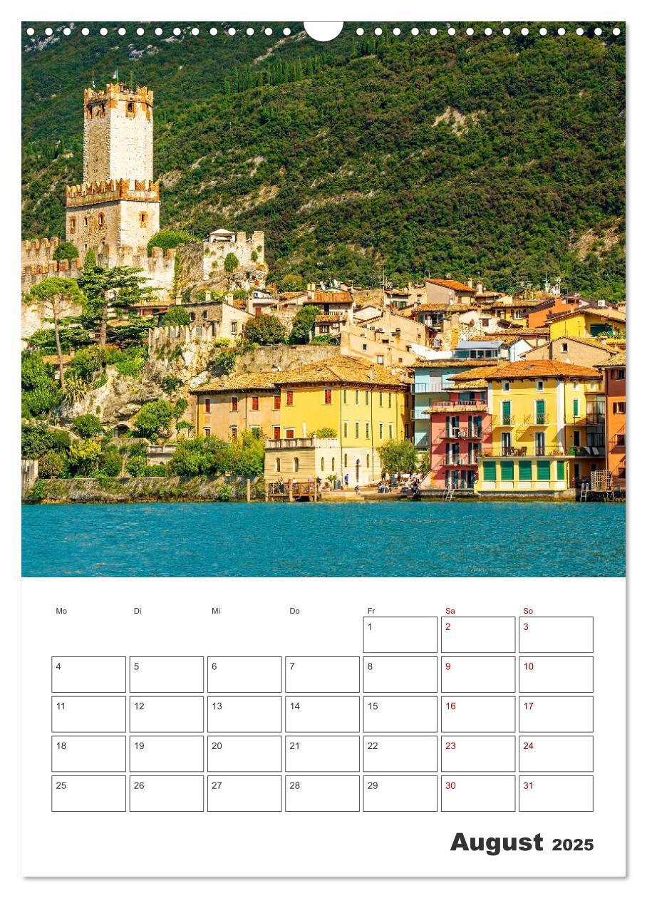 Bild: 9783435845705 | Malcesine am Gardasee - Impressionen (Wandkalender 2025 DIN A3...