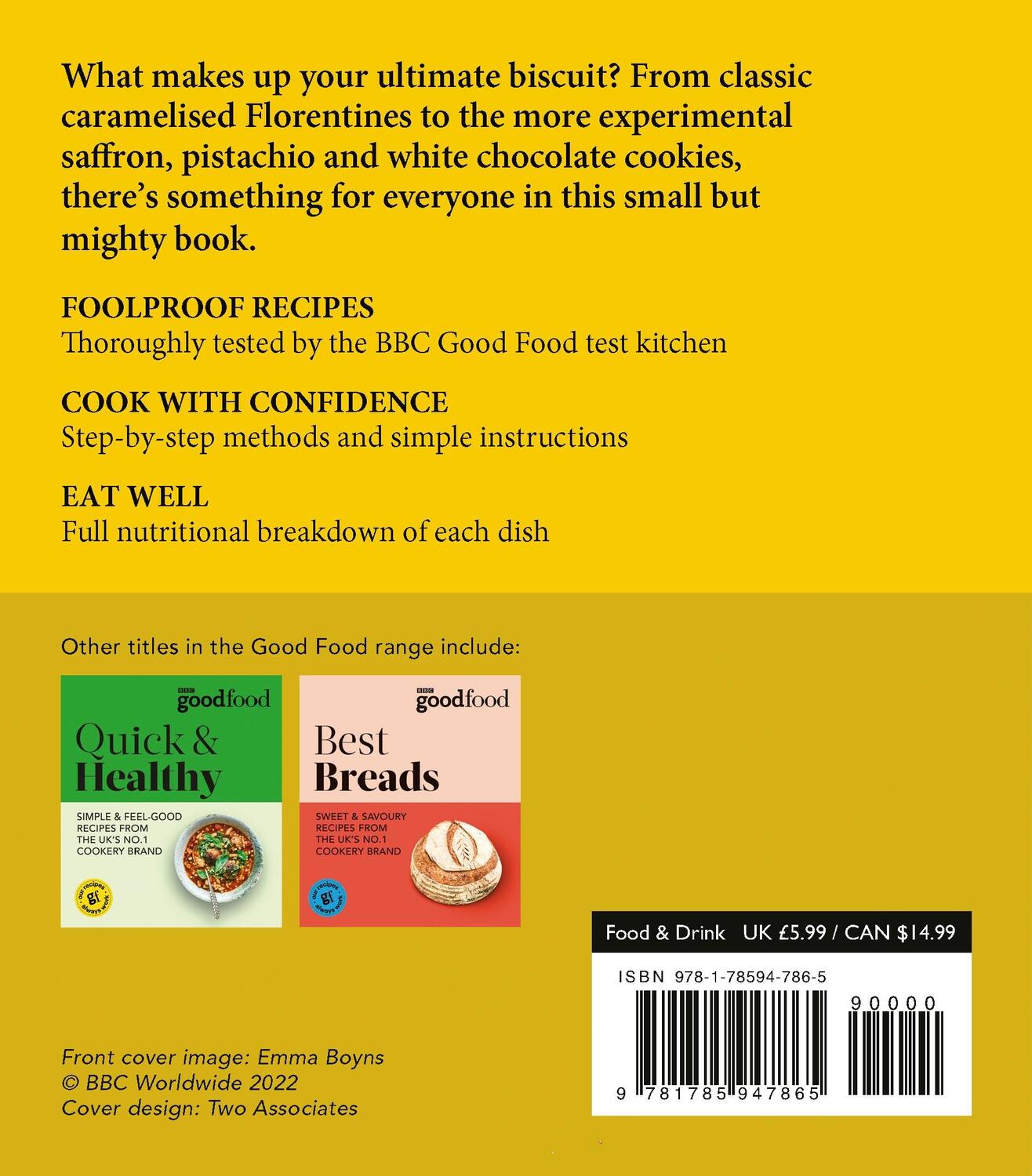 Rückseite: 9781785947865 | Good Food: Best Biscuits | Good Food | Taschenbuch | Englisch | 2022