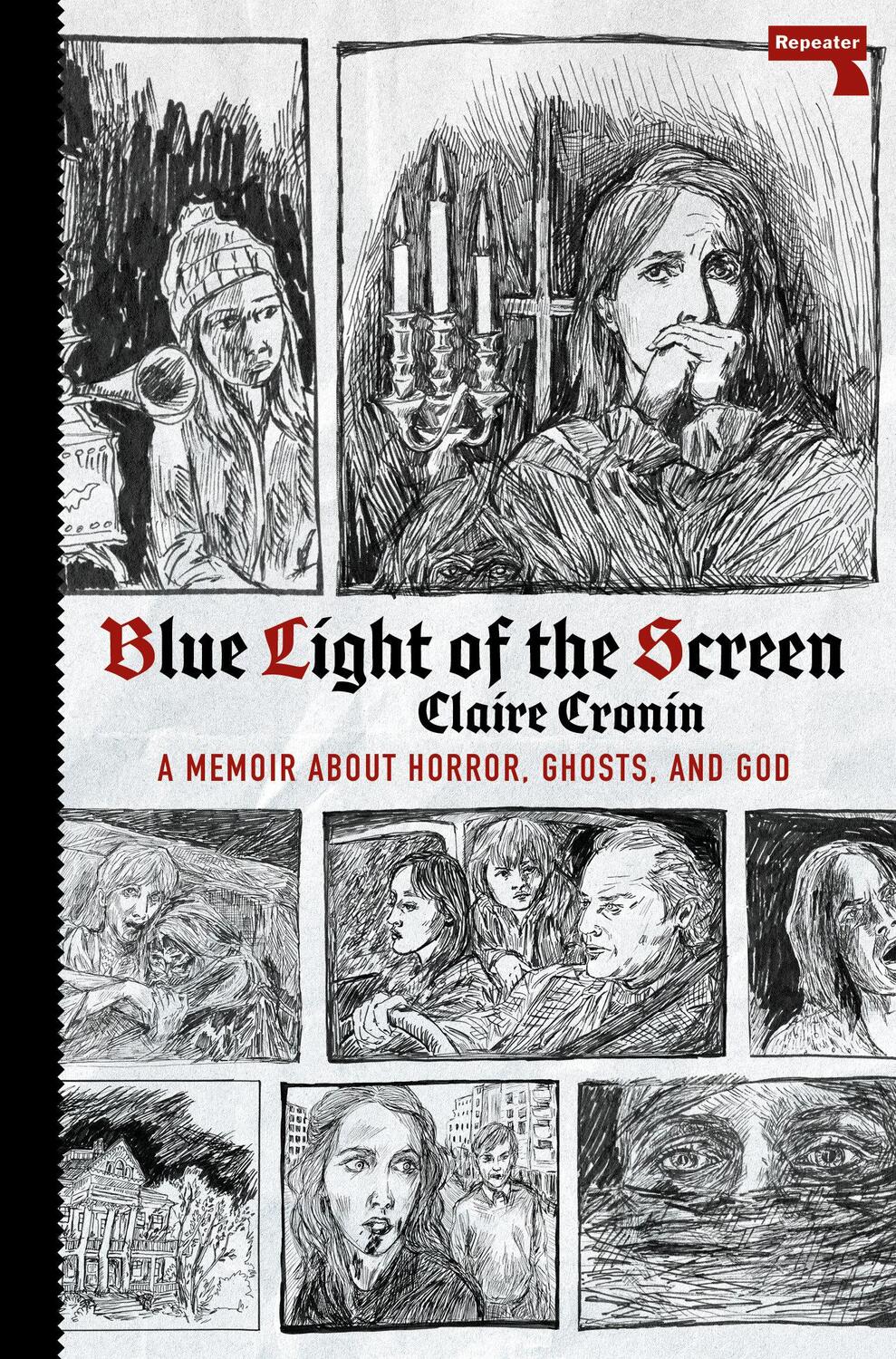 Cover: 9781913462055 | Blue Light of the Screen: On Horror, Ghosts, and God | Claire Cronin